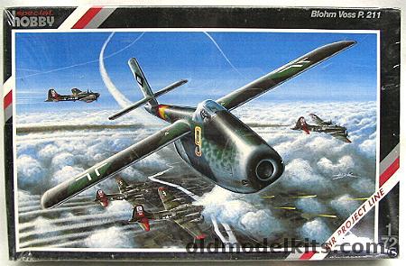 Special Hobby 1/72 Blohm & Voss P.211 - (P211), 72003 plastic model kit